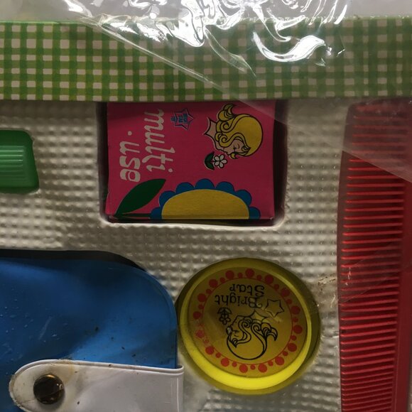 Happy Hours Playtime Travel Flight Set Bright Star Toys 1970s Hong Kong Vtg NEW - Picture 12 of 16